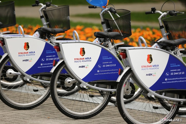 Ruszyły testy roweru miejskiego w Stalowej Woli.