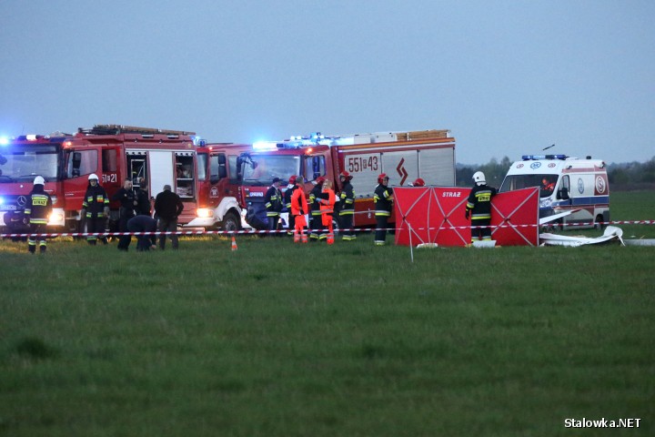 TURBIA: w wypadku szybowca zginął 59-letni mężczyzna, mieszkaniec województwa mazowieckiego. Maszyna spadł z wysokości 150 metrów.