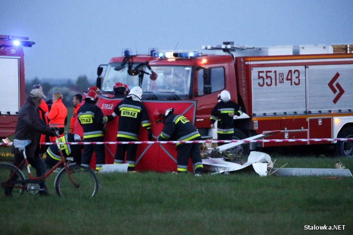 TURBIA: w wypadku szybowca zginął 59-letni mężczyzna, mieszkaniec województwa mazowieckiego. Maszyna spadł z wysokości 150 metrów.