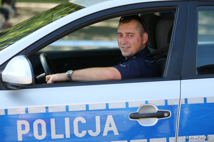 Komendę Powiatową Policji w Stalowej Woli reprezentował Jakub Fietko.