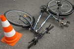 Ze względu na obrażenia jakich doznał rowerzysta zdarzenie zostało zakwalifikowane jako wypadek.