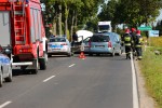 Do wypadku doszło na 36 kilometrze Drogi Wojewódzkiej nr 855, kilkanaście metrów przed granicą pomiędzy miejscowościami Brandwica a Rzeczyca Długa.
