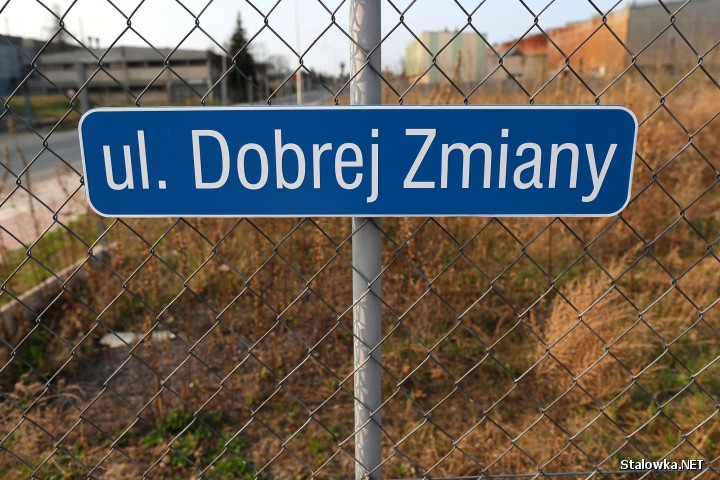 W Stalowej Woli powstała ulica Dobrej Zmiany.