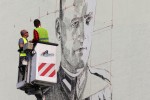 Mural powstaje na bloku Żwirki i Wigury 18 i będzie przedstawiał podobiznę rotmistrza Witolda Pileckiego.