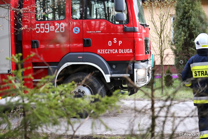 W akcji gaśniczej wzięli udział strażacy ochotnicy z OSP Rzeczycy Długiej.