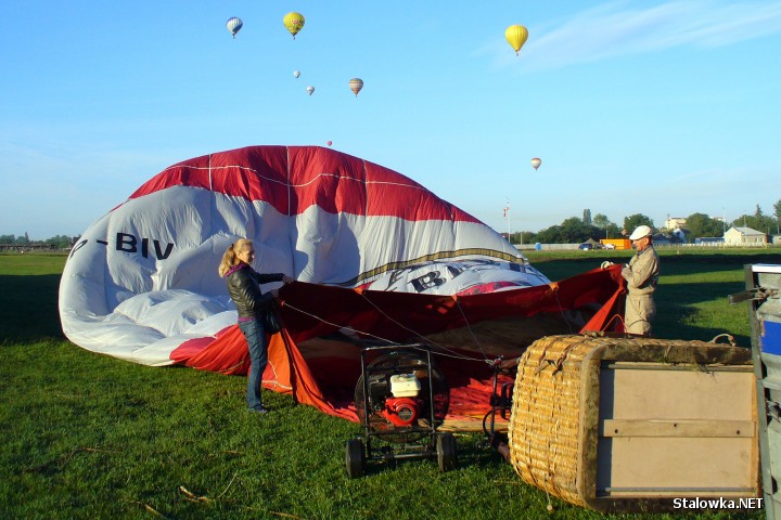 Kiedy piloci rywalizowali w poszczególnych kategoriach balon SP-BIV Kaiser odbywał loty widokowe z zaproszonymi gośćmi, którzy podziwiali uroki Podola.