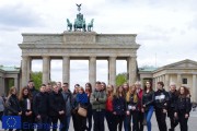 Pobyt w Berlinie to nie tylko praca. Młodzież mogła zobaczyć jedne z najważniejszych zabytków Berlina i miejsca, do których na pewno warto wrócić w wolnym czasie.