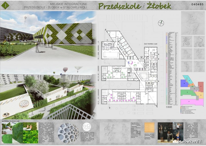 Nowo powstające żłobko-przedszkole jest najnowocześniejszym i jedynym w Polsce tego typu obiektem o funkcji integracyjnej, który w swoim zapleczu będzie posiadał basen i sale specjalistyczne.