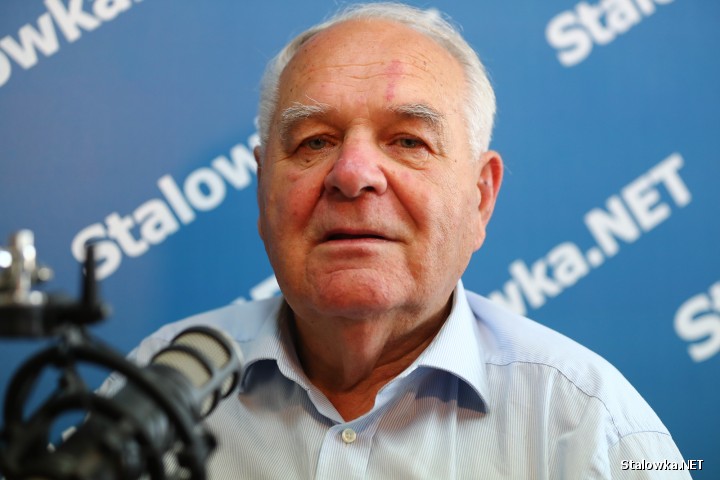 Stanisław Skruch, 85-letni piekarz z Rozwadowa.
