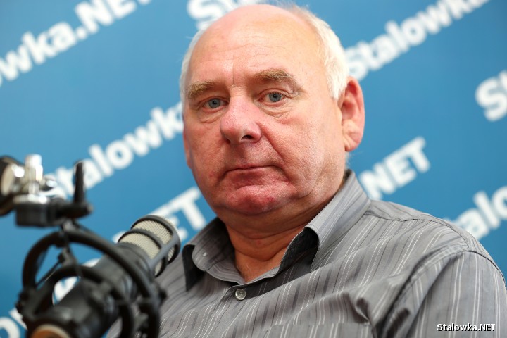 Henryk Szostak, przewodniczący związku Solidarność Huty Stalowa Wola.