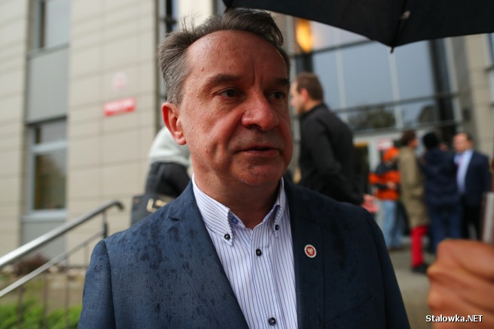 Na zdjęciu szef Prokuratury Okręgowej w Tarnobrzegu Janusz Woźnik.