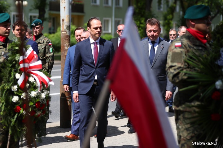 Mariusz Błaszczak, Minister Obrony Narodowej w Stalowej Woli.
