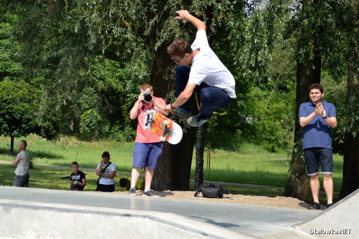 Skatepark w Stalowej Woli już otwarty.