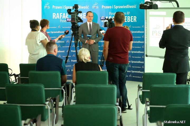 Rządowe dofinansowania w roku 2018 dla kultury i sportu były dziś tematem konferencji prasowej zwołanej przez posła RP Rafała Webera (PiS).