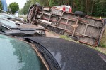 Do wypadku doszło na pograniczu powiatów stalowowolskiego i tarnobrzeskiego.