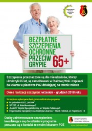 W Stalowej Woli ruszył program bezpłatnych szczepień ochronnych przeciw grypie dla mieszkańców gminy którzy ukończyli 65 rok życia. Będą prowadzone od września do grudnia tego roku.