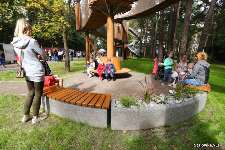 Stalowa Wola: otwarcie Parku Linowego w Parku Miejskim.