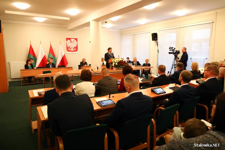 Inauguracyjna sesja Rady Miasta Stalowej Woli.