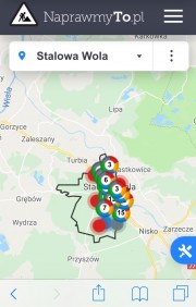 W połowie maja 2016 roku na stronie internetowej Urzędu Miasta uruchomiono aplikację naprawmyto.pl za pomocą której mieszkańcy mogą na bieżąco zgłaszać usterki, które ich zdaniem powinny być naprawione.