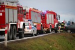Do groźnego wypadku doszło na trasie Stalowa Wola - Sandomierz. 3 osoby zostały ranne.