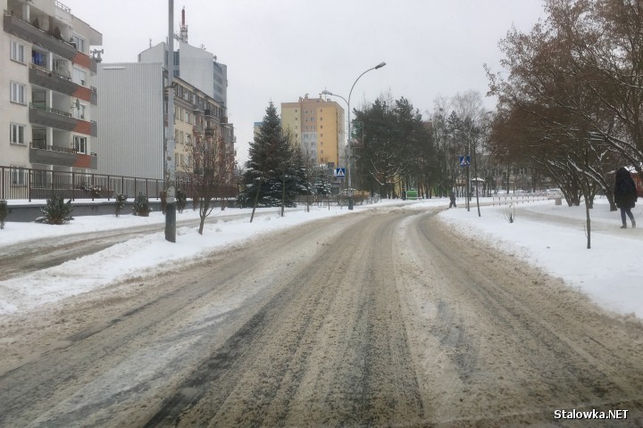 Ulica Wojska Polskiego w Stalowej Woli.
