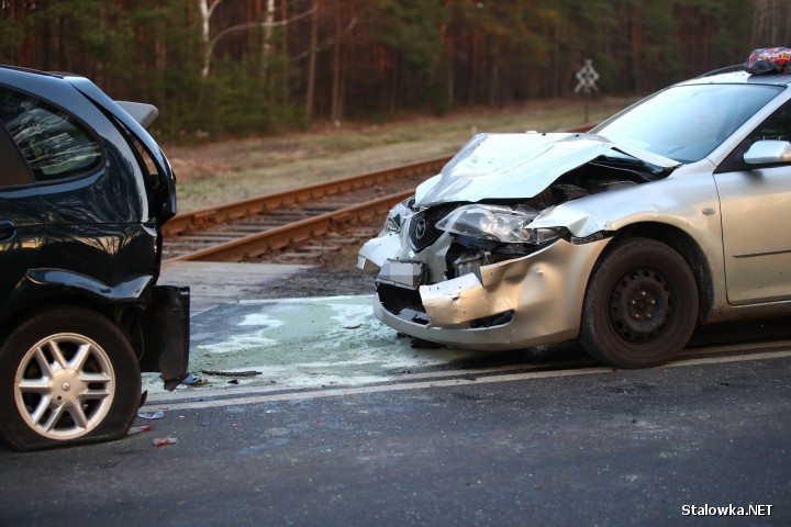 Do wypadku doszło na przejeździe kolejowym w Zaklikowie.
