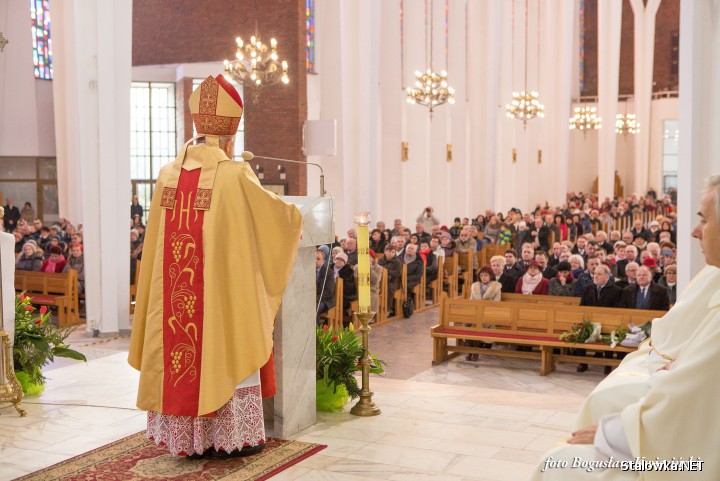 Bazylika Konkatedralna: 30 rocznica sakry bp Edwarda Frankowskiego.