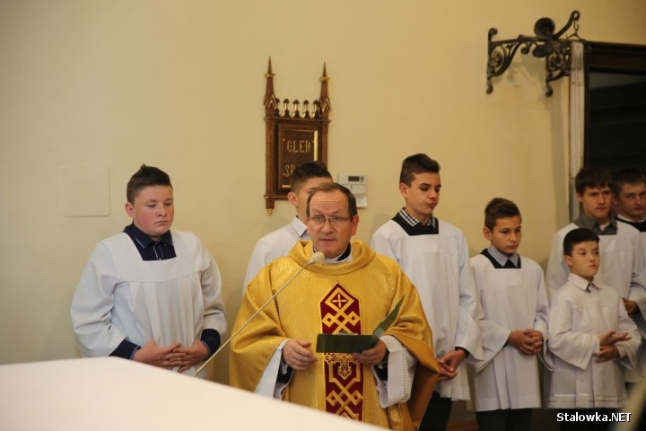 Ks. kan. Wacław Gieniec, nowy proboszcz parafii pw. św. Floriana w Stalowej Woli.