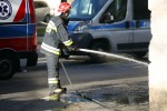 Do pożaru doszło w bloku przy ulicy 1-go Sierpnia w Stalowej Woli.