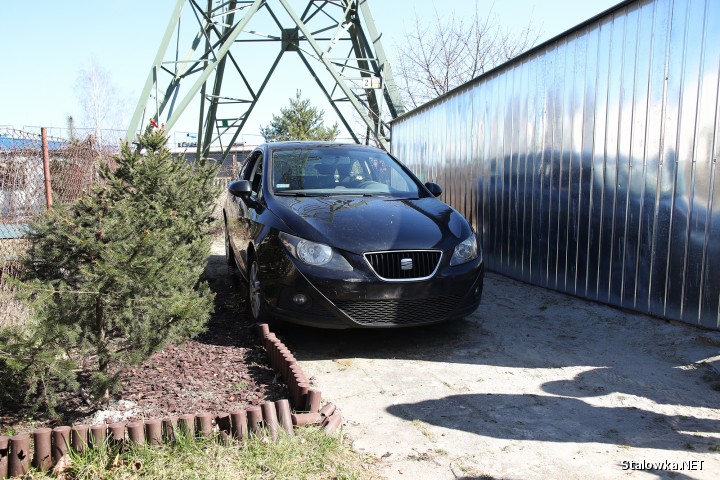 Porzucone auto na ulicy Energetyków w Stalowej Woli.