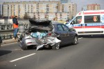 Do wypadku doszło na wiadukcie w Stalowej Woli.