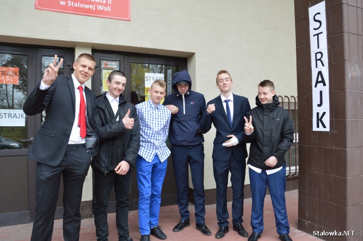 Po egzaminie dopisywały humoru uczniom Gimnazjum numer 2 w Stalowej Woli.