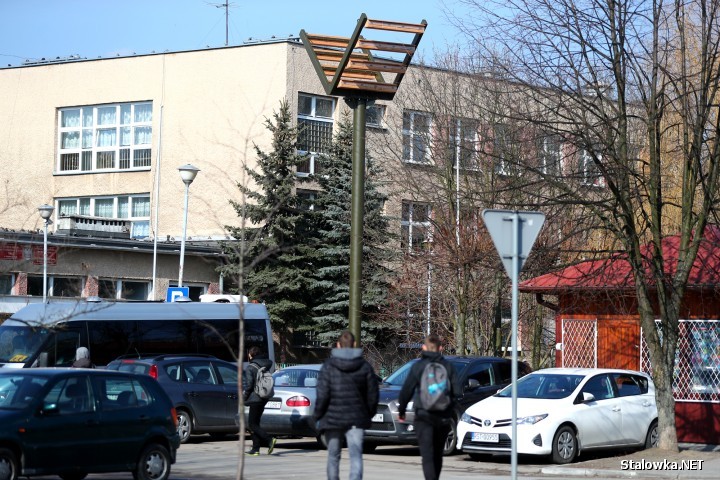 Jedna z budek stanęła przy SLO w Stalowej Woli na ulicy Wojska Polskiego.