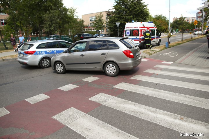 Do potrącenia rowerzystki doszło na ulicy Wojska Polskiego w Stalowej Woli.