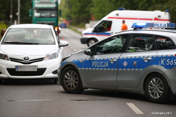 Do wypadku drogowego doszło na ulicy Wolności w Pysznicy.