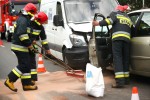 Do wypadku doszło na ulicy Energetyków w Stalowej Woli. 