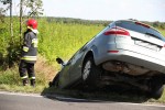Do wypadku doszło w Rzeczycy Długiej. Dwie osoby zostały ranne.