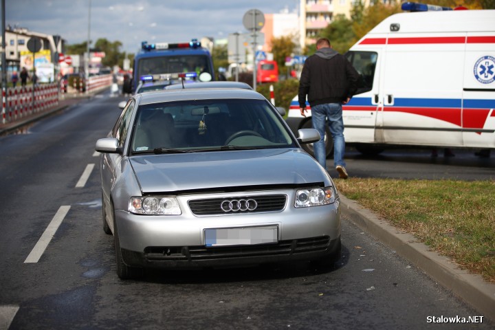 Dwie osoby ranne. Wypadek na ulicy Okulickiego w Stalowej Woli.