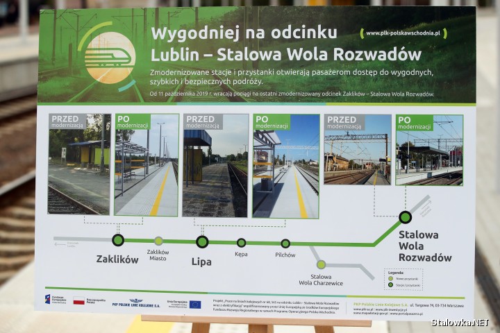 Stacja Rozwadów: nowe perony i infrastruktura na Lublin.