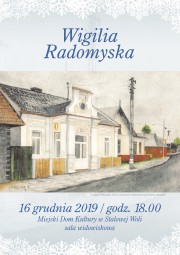 Widowisko Wigilia z Radomyśla nad Sanem zagości 16 grudnia na scenie Miejskiego Domu Kultury w Stalowej Woli. 