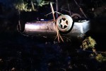 Na Drodze Wojewódzkiej nr 871 relacji Stalowa Wola -Tarnobrzeg doszło do wypadku drogowego, w którym dachował samochód osobowy.