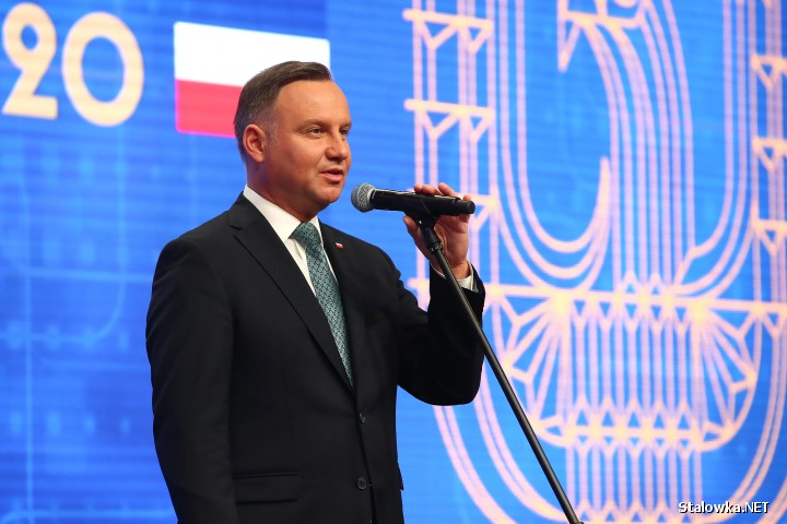 Polska Wystawa Gospodarcza w Stalowej Woli otworzyła nową halę Agencji Rozwoju Przemysłu. Udział wziął prezydent RP Andrzej Duda.
