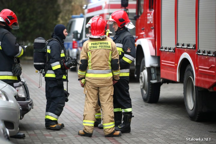 Do tragicznego w skutkach pożaru doszło w jednym z bloków na ulicy Poniatowskiego w Stalowej Woli.