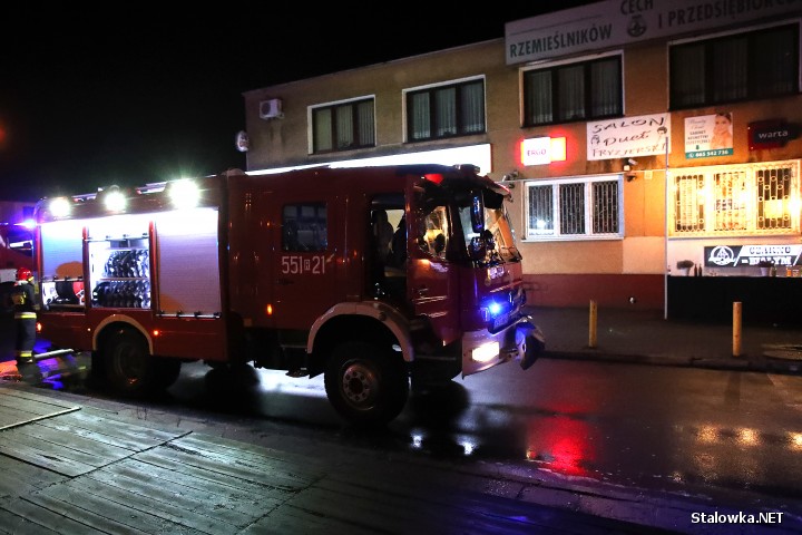 W jednym z lokali na ulicy Okulickiego doszło do pożaru. 