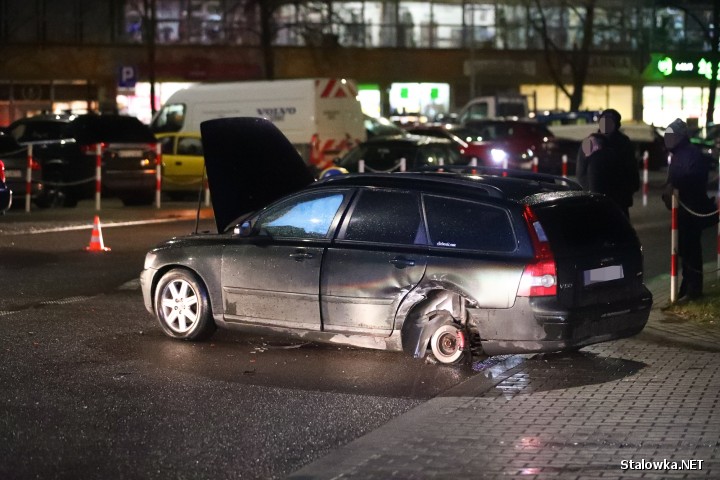 Do zderzenia dwóch pojazdów doszło na ulicy Poniatowskiego w Stalowej Woli.