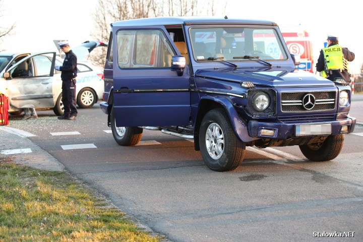 Do zderzenia dwóch pojazdów doszło na drodze powiatowej ze Stalowej Woli do Pysznicy.