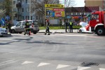 Do zderzenia dwóch pojazdów doszło na skrzyżowaniu ulic Wojska Polskiego z Komisji Edukacji Narodowej w Stalowej Woli.