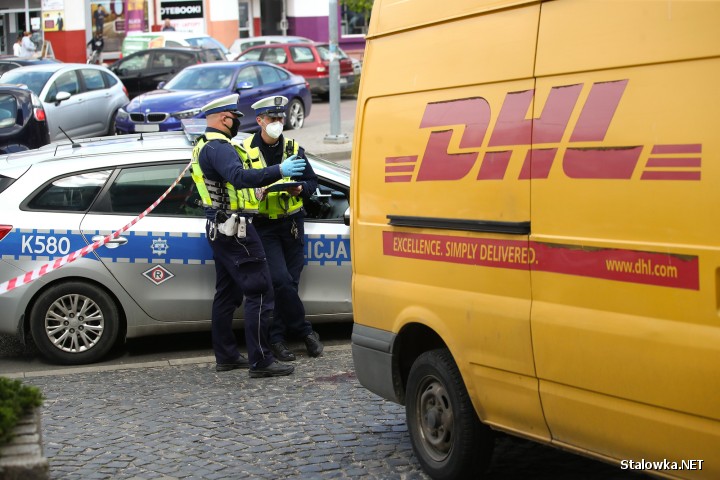 Do potrącenia mężczyzny doszło na ulicy Okulickiego przed Galerią Prima w Stalowej Woli.