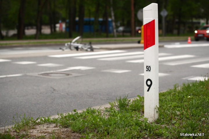 Na ulicy Energetyków w Stalowej Woli potrącono rowerzystę.