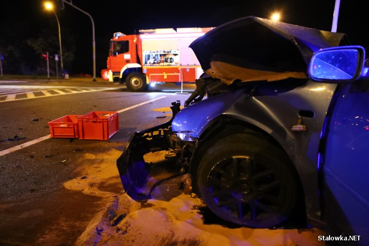 Do groźnie wyglądającego wypadku doszło na skrzyżowaniu na górce rozwadowskiej.